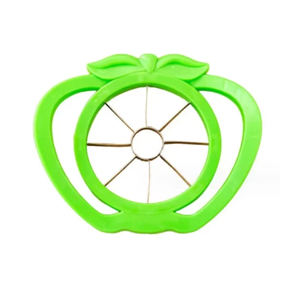 Essentials Kitchen Apple Shaped Fruit Slicer - Lime Green