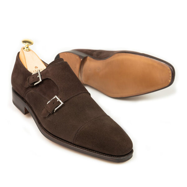 Essentials Men's Suede Shoes w/Buckle Closure