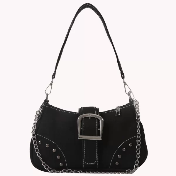 Essentials Women's Stylish Classic Casual Style Purse - Black