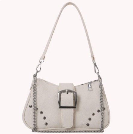 Essentials Women's Stylish Classic Casual Style Purse - White