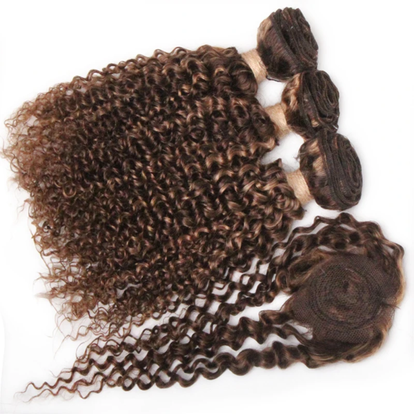 Essentials 100% Brazilian Virgin Human Hair - Remy Kinky Style - P430