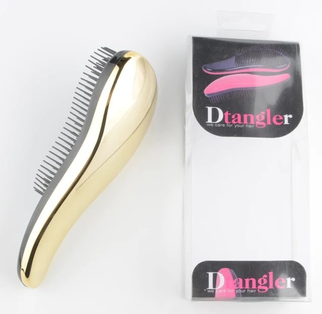 Essentials Standard Detangling Hairbrush - Gold