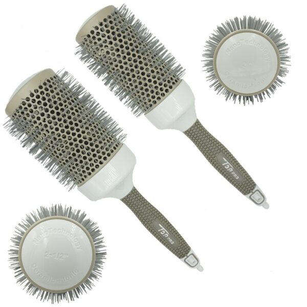 Essentials 6PC Salon Quality Ceramic Ionic Hairbrush Set