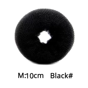 Essentials Bun Maker Hair Accessory - Medium - Black