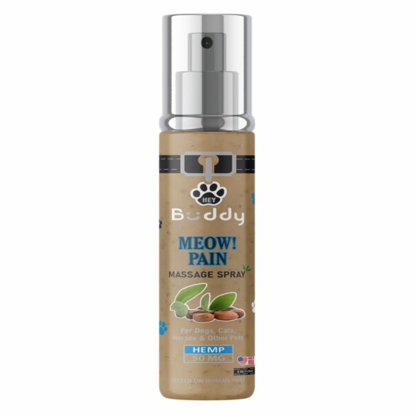 Essentials 'Hey Buddy' Meow Pain Massage Spray - 50 MG