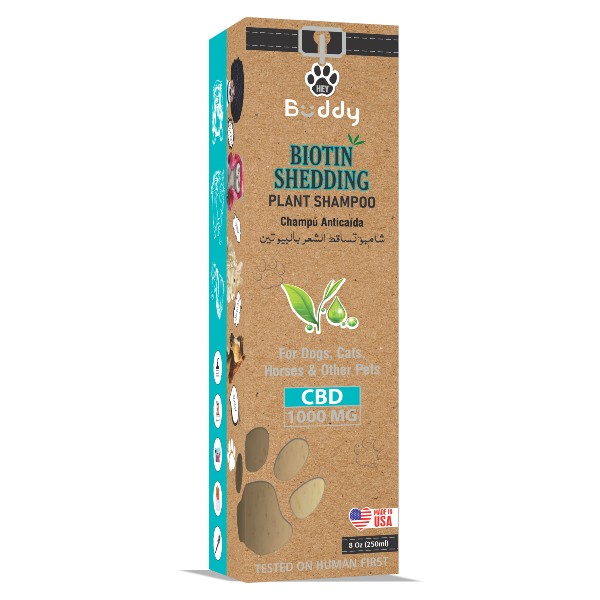 Essentials 'Hey Buddy' Ruf Ruf Shedding Biotin Shampoo - 100 MG