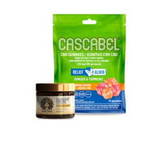 Essentials 'Cascabel' CBD Relief Pack: Salve 2 OZ 500 MG & 25 CT Gummies