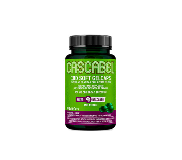 Essentials 'Cascabel' CBD Soft Gels - Sleep - 750 MG